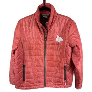 Landway Women's Size Large Louisville Cardinals Lightweight Puffer Jacket‎ Coat